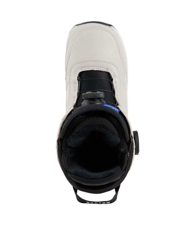 BURTON WOMENS LIMELIGHT BOA SNOWBOARD BOOTS GRAY CLOUD 2025