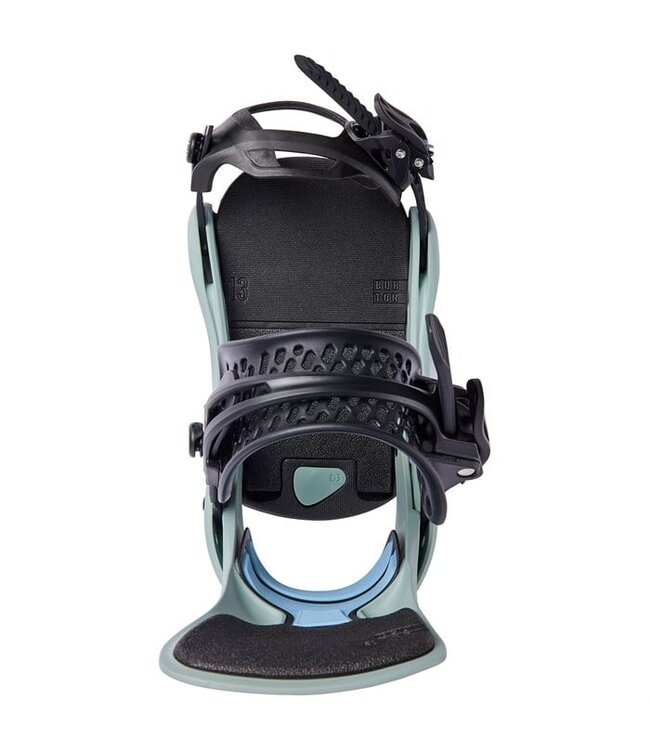 BURTON WOMENS LEXA X RE:FLEX SNOWBOARD BINDINGS PETROL GREEN 2025