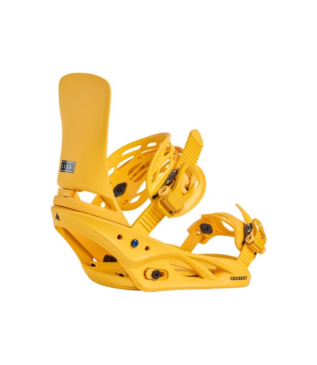 BURTON WOMENS LEXA RE:FLEX SNOWBOARD BINDINGS GOLDENROD 2025