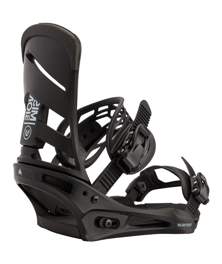 BURTON MISSION RE:FLEX SNOWBOARD BINDINGS BLACK 2026 - ONE Boardshop