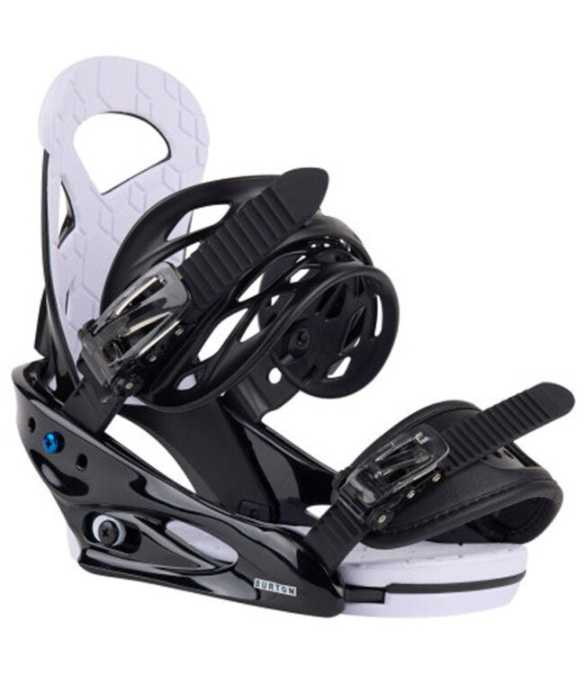 BURTON KIDS SMALLS RE:FLEX SNOWBOARD BINDINGS BLACK 2026
