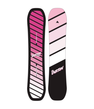 BURTON BURTON KIDS SMALLS FLAT TOP SNOWBOARD PINK 2025