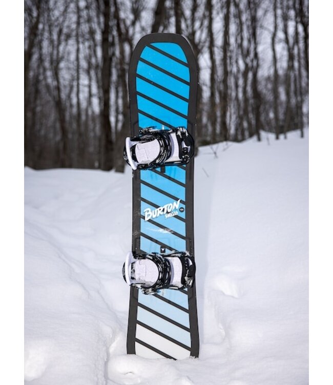 BURTON KIDS SMALLS FLAT TOP SNOWBOARD BLUE 2026