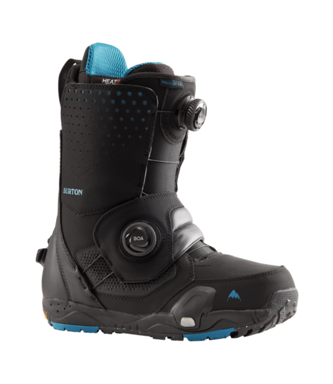 BURTON PHOTON STEP ON WIDE SNOWBOARD BOOTS BLACK 2025