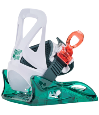 BURTON BURTON KIDS MINI GROM SNOWBOARD BINDINGS GREEN/MULTI 2025