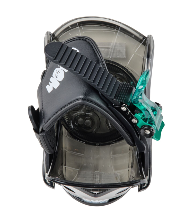 BURTON KIDS MINI GROM SNOWBOARD BINDINGS BLACK 2026