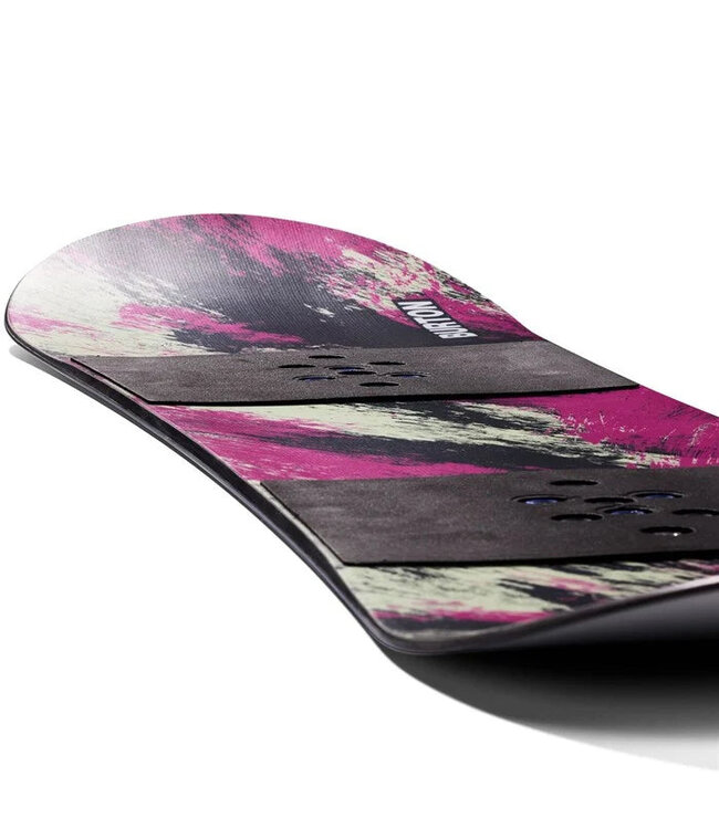 BURTON KIDS GROM FLAT TOP SNOWBOARD PURPLE/TEAL 2026
