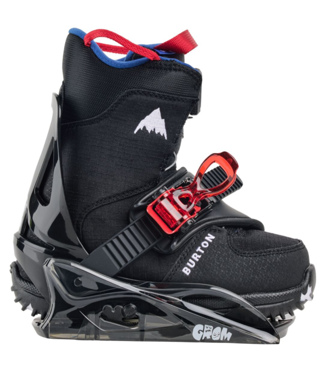 BURTON KIDS GROM DISC SNOWBOARD BINDINGS BLACK 2026