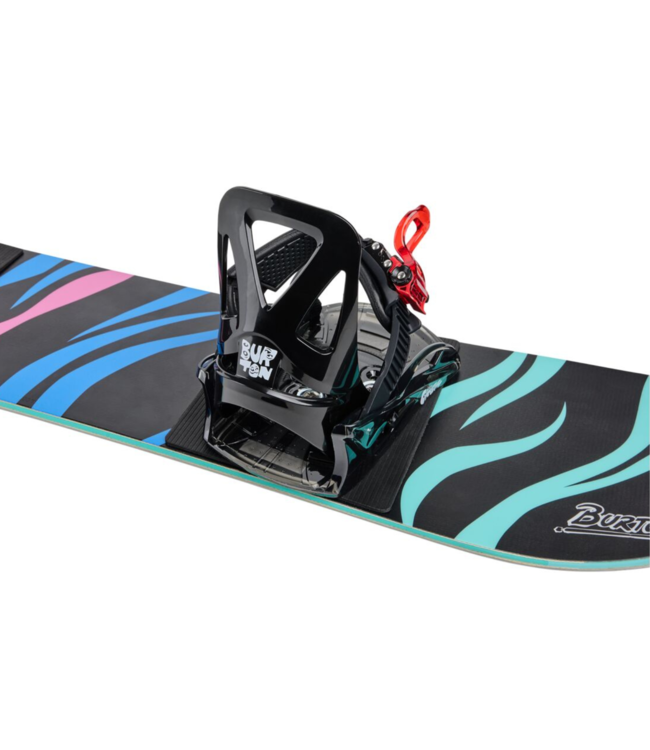 BURTON KIDS GROM DISC SNOWBOARD BINDINGS BLACK 2026