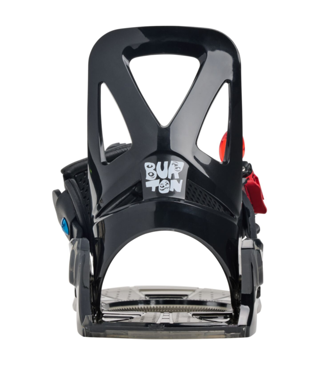 BURTON KIDS GROM DISC SNOWBOARD BINDINGS BLACK 2026