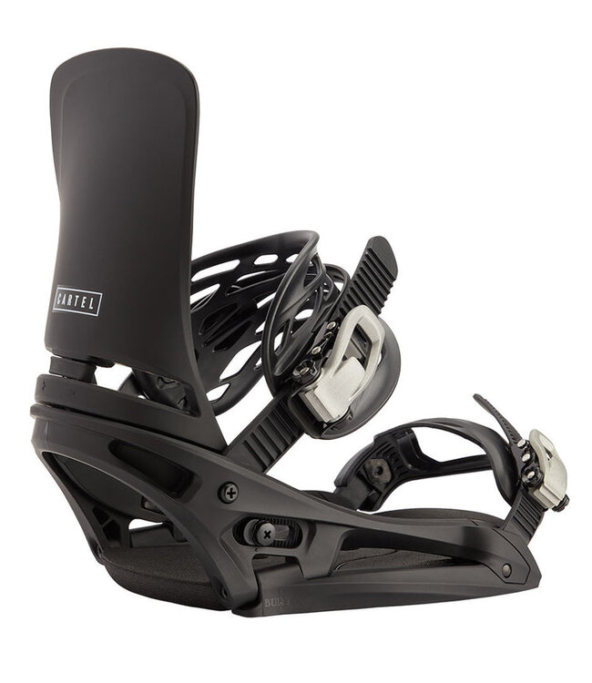 BURTON CARTEL EST SNOWBOARD BINDINGS BLACK 2026