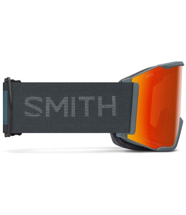 SMITH SQUAD MAG GOGGLE SLATE W/ CHROMAPOP EVERYDAY RED MIRROR + CHROMAPOP STORM YELLOW FLASH 2026