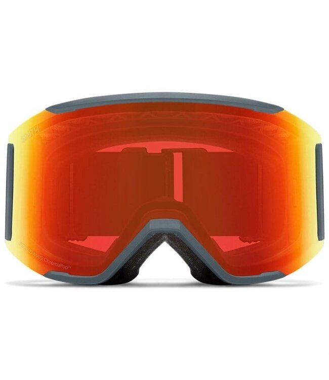 SMITH SQUAD MAG GOGGLE SLATE W/ CHROMAPOP EVERYDAY RED MIRROR + CHROMAPOP STORM YELLOW FLASH 2026