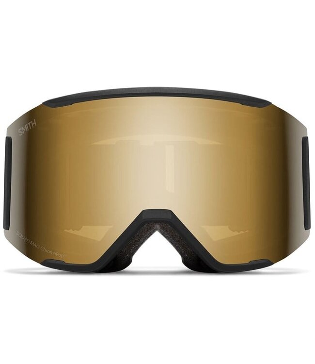 SMITH SQUAD MAG GOGGLE BLACK W/ CHROMAPOP SUN BLACK GOLD MIRROR + CHROMAPOP STORM BLUE SENSOR MIRROR 2026