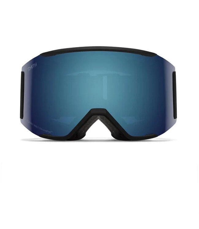 SMITH SQUAD MAG GOGGLE BLACK W/ CHROMAPOP SUN BLUE MIRROR + CHROMAPOP STORM BLUE SENSOR MIRROR 2025