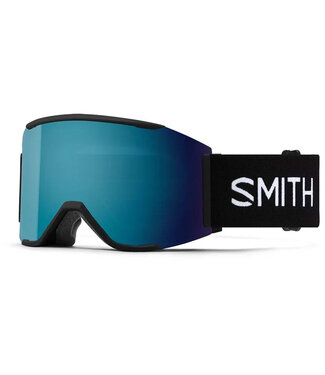 SMITH SMITH SQUAD MAG GOGGLE BLACK W/ CHROMAPOP SUN BLUE MIRROR + CHROMAPOP STORM BLUE SENSOR MIRROR 2025