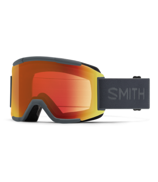 SMITH SMITH SQUAD GOGGLE SLATE W/ CHROMAPOP EVERYDAY RED MIRROR + CLEAR 2025