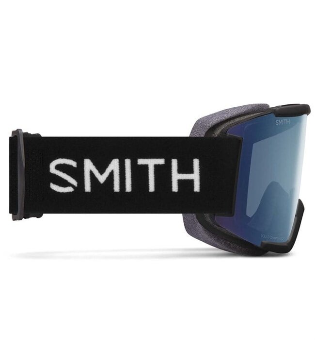 SMITH SQUAD GOGGLE BLACK W/ CHROMAPOP EVERYDAY BLUE MIRROR + YELLOW 2026