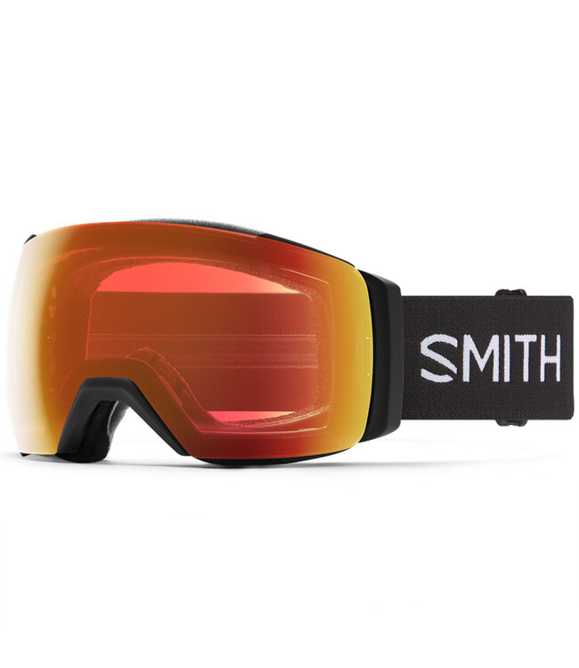 SMITH I/O MAG XL GOGGLE BLACK W/ CHROMAPOP EVERYDAY RED MIRROR + CHROMAPOP STORM YELLOW FLASH 2025