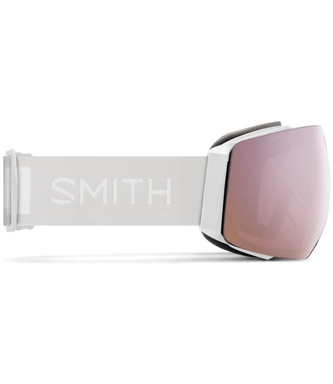 SMITH I/O MAG GOGGLE WHITE VAPOR W/ CHROMAPOP EVERYDAY ROSE GOLD MIRROR + CHROMAPOP STORM ROSE FLASH 2026