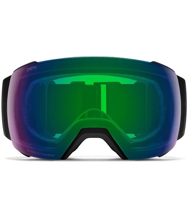 SMITH I/O MAG GOGGLE BLACK W/ CHROMAPOP EVERYDAY GREEN MIRROR + CHROMAPOP STORM BLUE SENSOR MIRROR 2026
