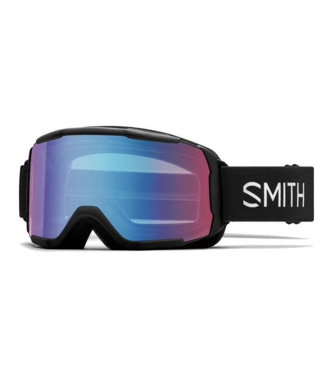 SMITH DAREDEVIL GOGGLE WHITE W/ BLUE SENSOR MIRROR 2025