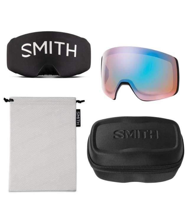 SMITH 4D MAG XL GOGGLE BLACK W/ CHROMAPOP EVERYDAY BLUE MIRROR + CHROMAPOP STORM BLUE SENSOR MIRROR 2026