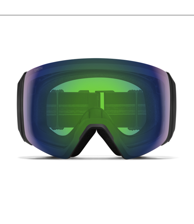 SMITH 4D MAG XL GOGGLE BLACK W/ CHROMAPOP EVERYDAY GREEN MIRROR + CHROMAPOP STORM BLUE SENSOR MIRROR 2026