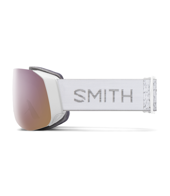SMITH 4D MAG S GOGGLE WHITE CHUNKY KNIT W/ CHROMAPOP EVERYDAY ROSE GOLD MIRROR + CHROMAPOP STORM ROSE FLASH 2026