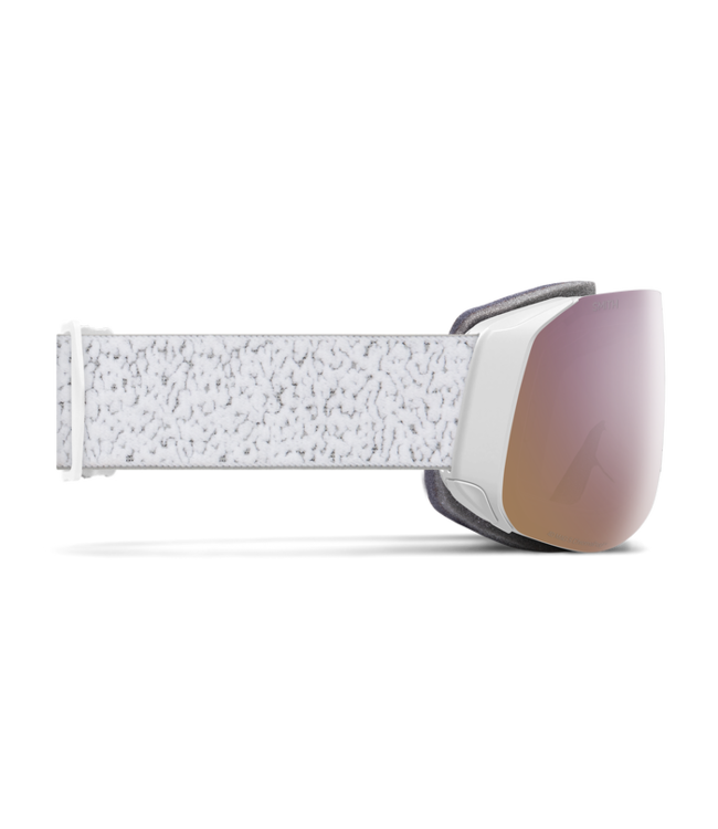 SMITH 4D MAG S GOGGLE WHITE CHUNKY KNIT W/ CHROMAPOP EVERYDAY ROSE GOLD MIRROR + CHROMAPOP STORM ROSE FLASH 2026