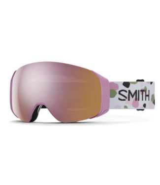 SMITH SMITH 4D MAG S GOGGLE PROPER PINK PAINT BRUSH W/ CHROMAPOP EVERYDAY ROSE GOLD MIRROR + CHROMAPOP STORM BLUE SENSOR MIRROR 2025