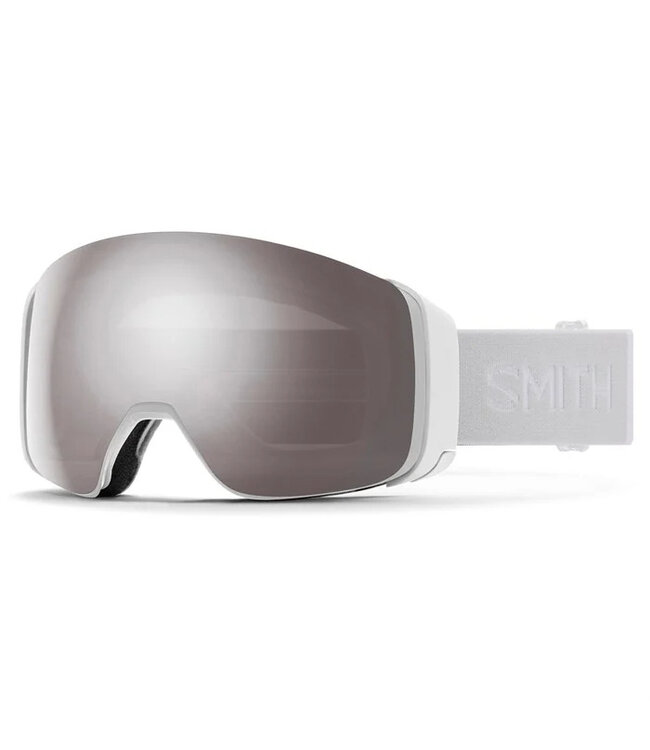 SMITH 4D MAG GOGGLE WHITE VAPOR W/ CHROMAPOP SUN PLATINUM MIRROR + CHROMAPOP STORM BLUE SENSOR MIRROR 2026