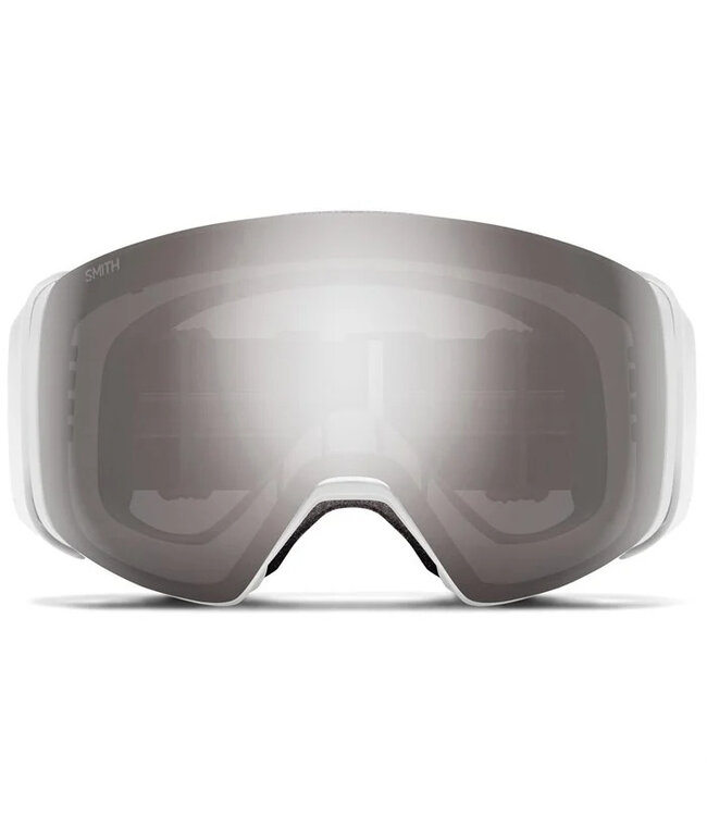 SMITH 4D MAG GOGGLE WHITE VAPOR W/ CHROMAPOP SUN PLATINUM MIRROR + CHROMAPOP STORM BLUE SENSOR MIRROR 2026