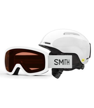 SMITH SMITH GLIDE JR. MIPS SNOWBOARD HELMET SNOWDAY COMBO WHITE 2025