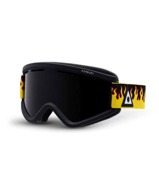 ASHBURY BLACKBIRD GOGGLE YELLOW FLAME w/ DARK SMOKE + YELLOW 2025