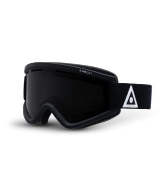 ASHBURY ASHBURY BLACKBIRD GOGGLE BLACK TRIANGLE w/ DARK SMOKE + YELLOW 2025