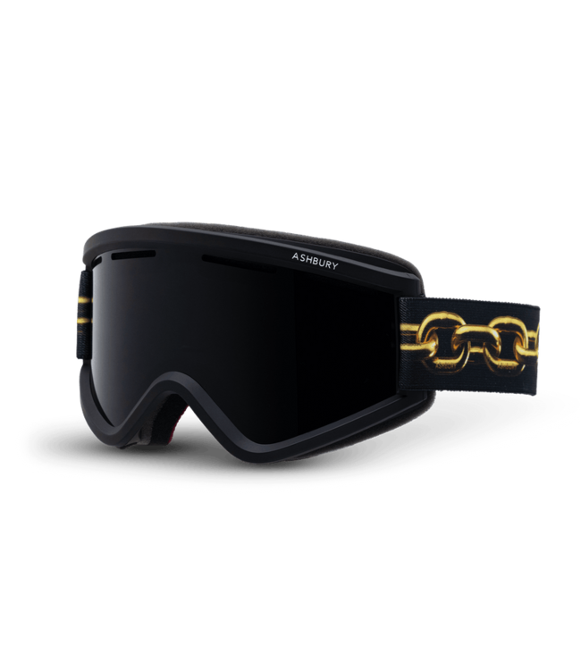 ASHBURY BLACKBIRD GOGGLE LINK w/ DARK SMOKE + YELLOW 2025