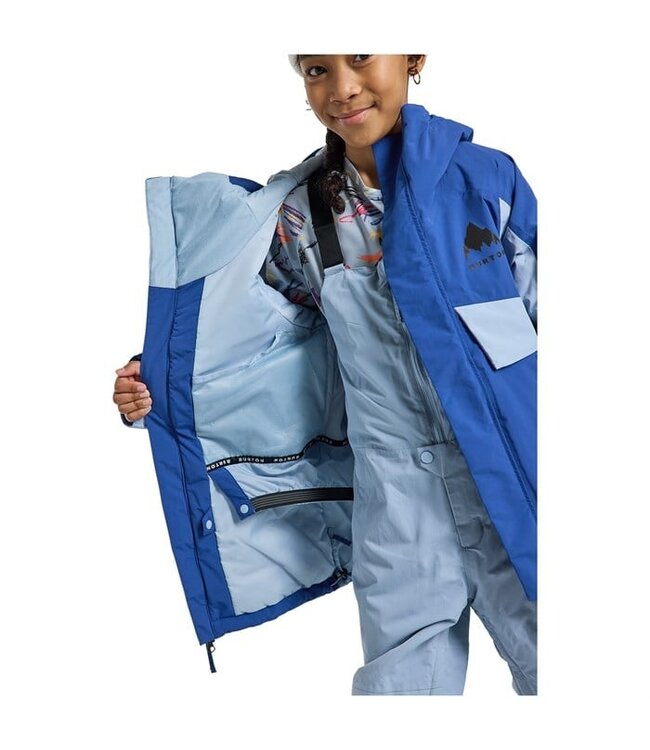 BURTON KIDS ASCUTNEY 2L JACKET TWILIGHT BLUE/DUSTY BLUE 2025