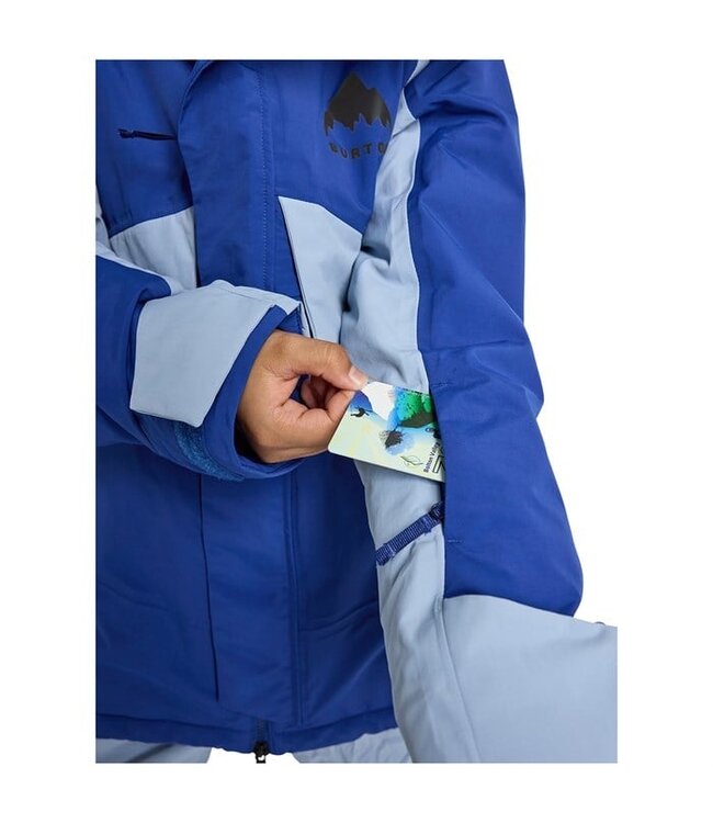 BURTON KIDS ASCUTNEY 2L JACKET TWILIGHT BLUE/DUSTY BLUE 2025