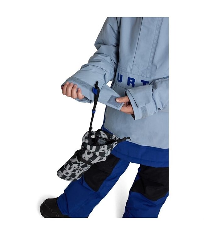 BURTON KIDS FROSTNER 2L ANORAK DUSTY BLUE/TWILIGHT BLUE 2025