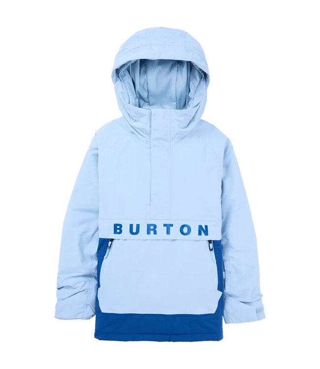 BURTON KIDS FROSTNER 2L ANORAK DUSTY BLUE/TWILIGHT BLUE 2025