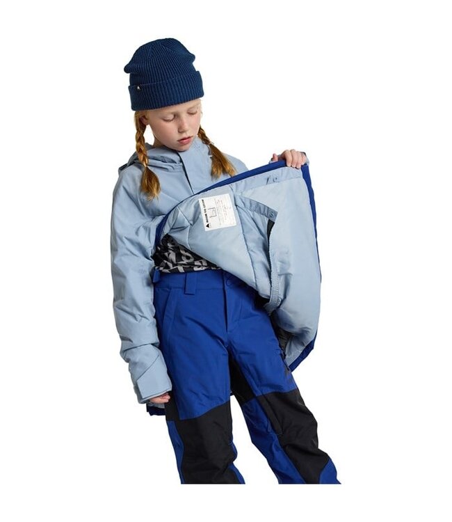 BURTON KIDS FROSTNER 2L ANORAK DUSTY BLUE/TWILIGHT BLUE 2025