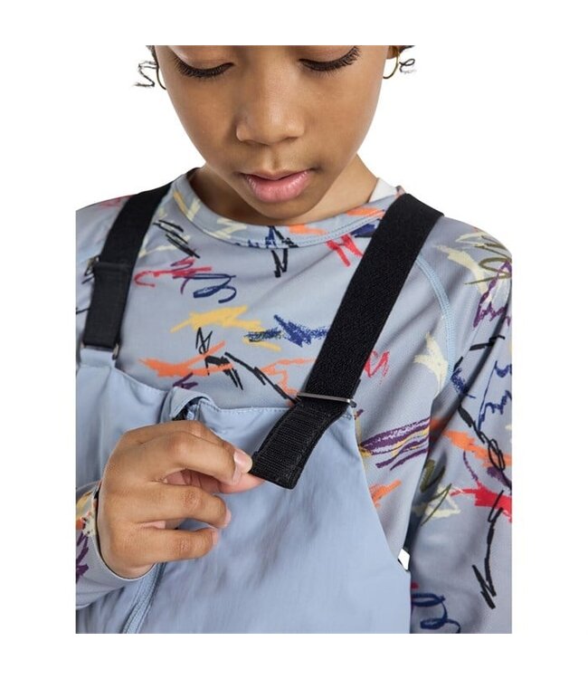 BURTON KIDS SKYLAR 2L BIB PANTS DUSTY BLUE 2025