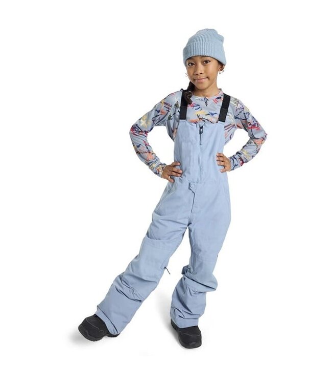 BURTON KIDS SKYLAR 2L BIB PANTS DUSTY BLUE 2025