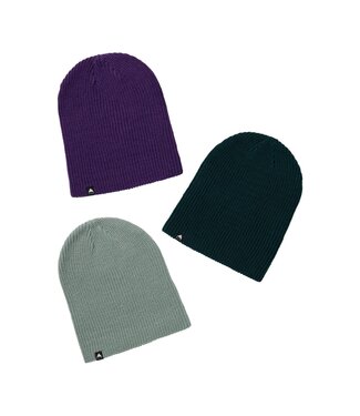 BURTON BURTON RECYCLED DND BEANIE 3 PACK DEEP EMERALD/PETROL GREEN/IMPERIAL PURPLE 2025
