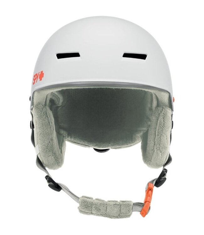 SPY GALACTIC MIPS SNOWBOARD HELMET MATTE WHITE LIGHT GRAY 2026