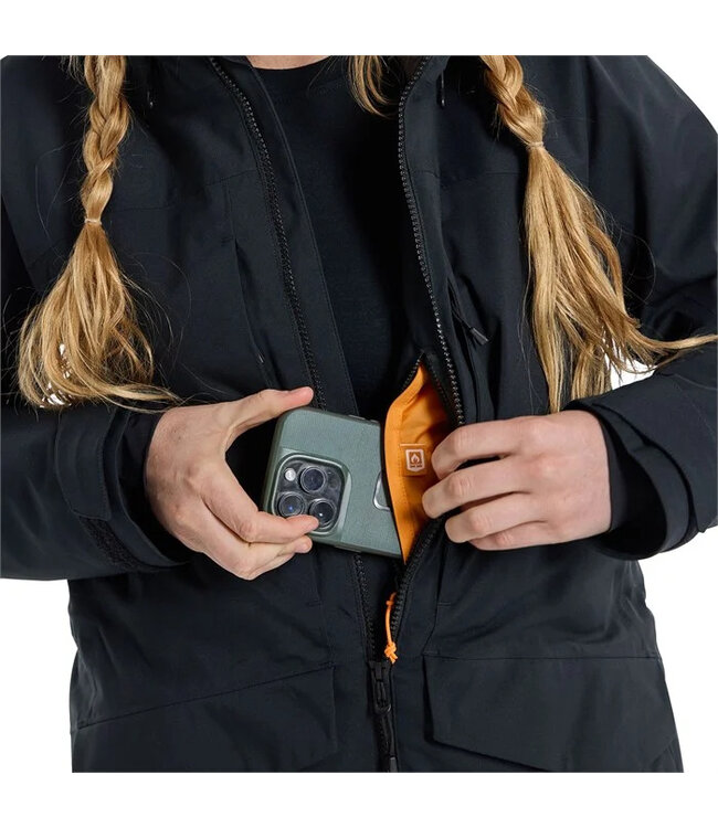 BURTON WOMENS BURTON PROWESS 2.0 2L JACKET TRUE BLACK 2025