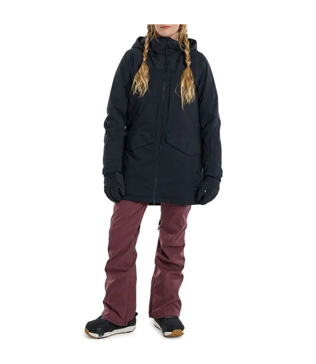 BURTON WOMENS BURTON PROWESS 2.0 2L JACKET TRUE BLACK 2025