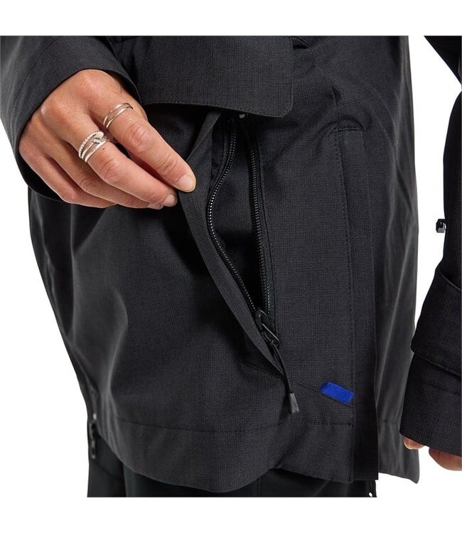 BURTON WOMENS BURTON LALIK 2L JACKET TRUE BLACK 2025