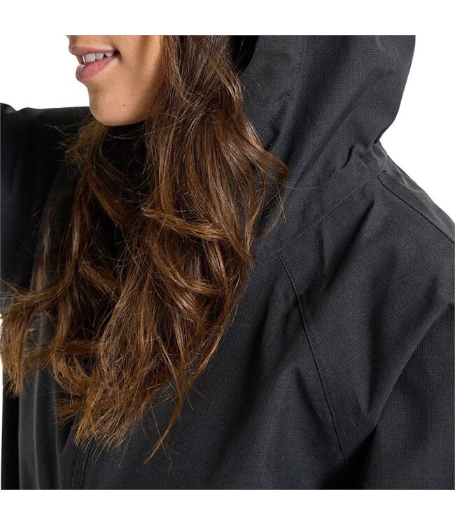 BURTON WOMENS BURTON LALIK 2L JACKET TRUE BLACK 2025